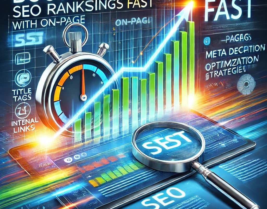 Boost your SEO rankings fast with on-page optimization strategies