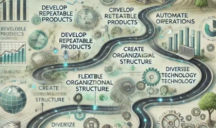 A roadmap highlighting strategies for building a scalable business model that fosters long-term growth.