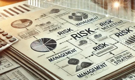 A structured approach to risk management integrated into a business strategy plan.